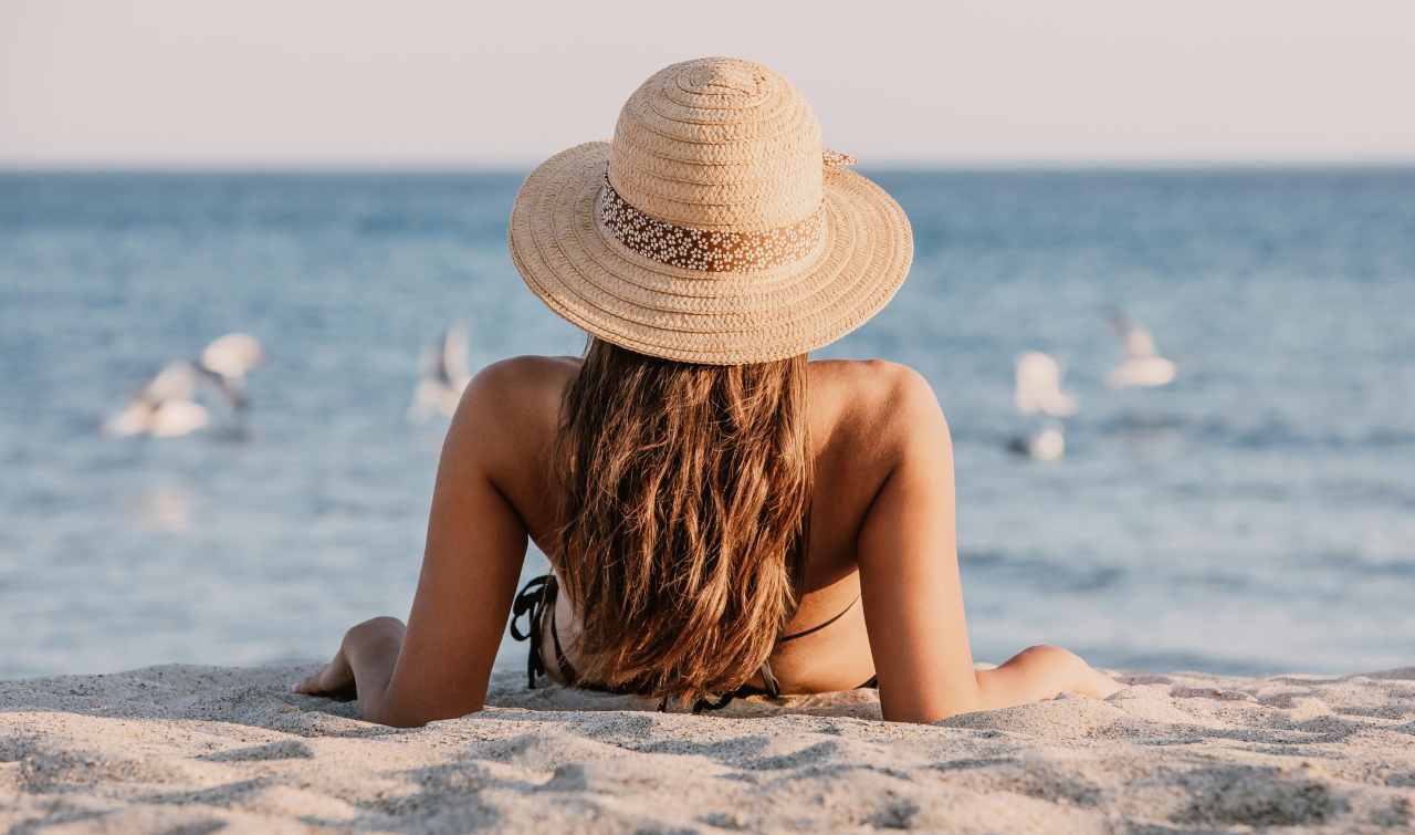 Capelli in spiaggia